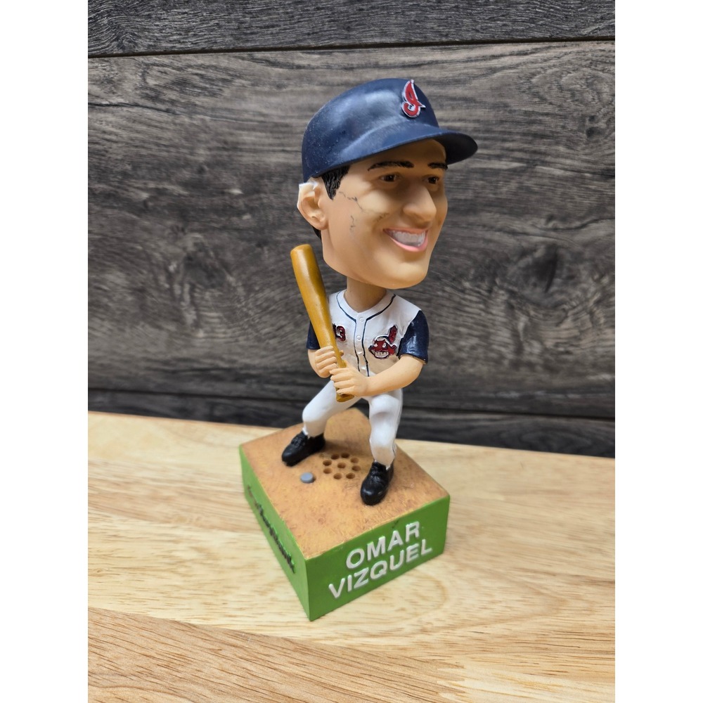 Cleveland Indians Omar Vizquel Bobblehead MLB KeyBank Giveaway Shortstop #13